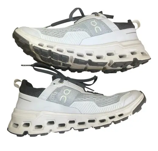 On Cloudultra 2 Womens 6.5 Heather / Iron Running Cushion All Terrain Trail Shoe Gray