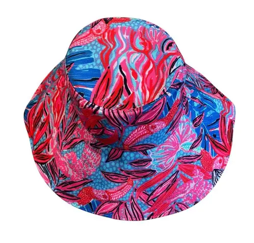 Lilly Pulitzer  Sunhat Ruby Red Wild Times, One Size thumbnail 9