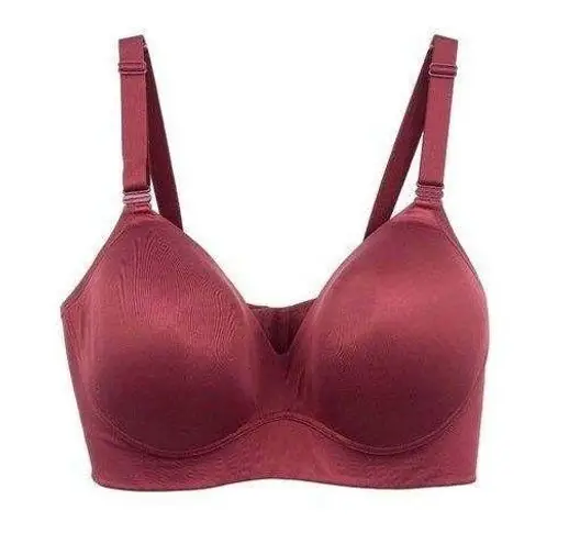 Warners Bra Womens 40D Used Wirefree RM1011 Berry Size undefined