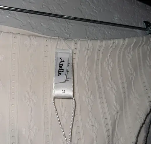 ANDIE NWT Coconut White 90’s High Waisted Swimsuit Bottom Size Medium - Image 7