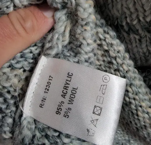 Maude Vivante Aria Marled Vneck Sweater Size Medium