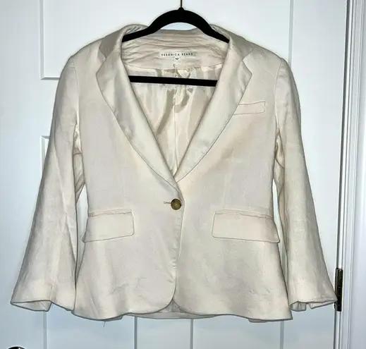 Veronica Beard Tyra Single-Breasted Dickey Jacket
