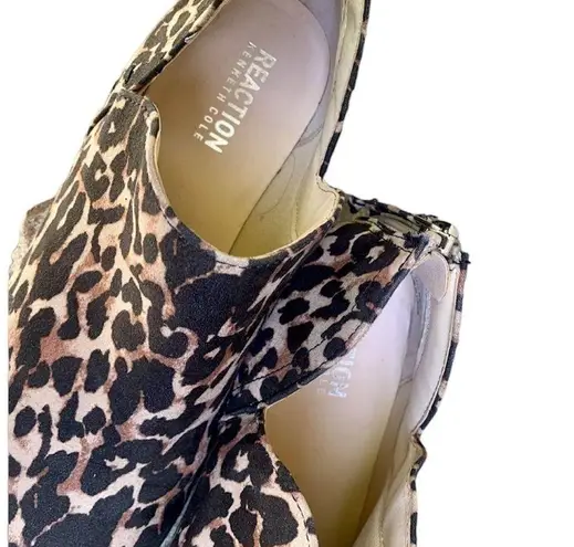 Caslon Kenneth Cole Leopard Print Ankle Booties women’s Sz 7 EUC