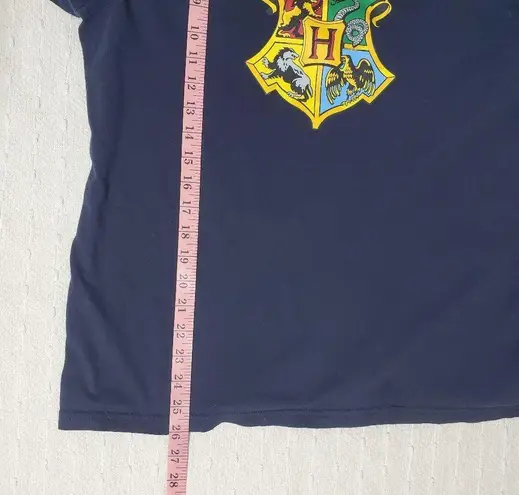 Harry Potter Fan Merch Wizarding World Brand Longsleeve T-Shirt in Navy. Size: L