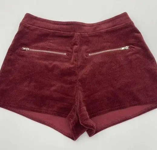 by the way. Revolve Women’s XS Burgundy Corduroy Shorts 1.5” Inseam