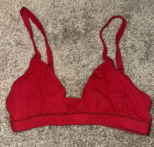 SKIMS Dark Red Bralette