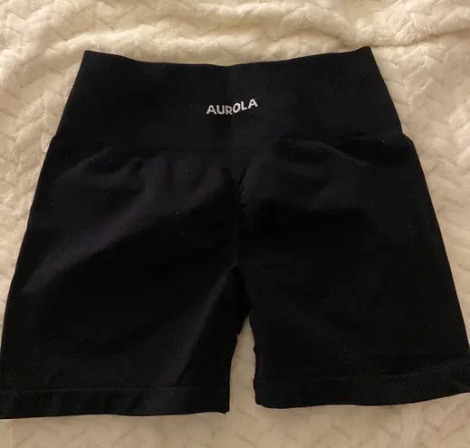 Aurola Gym Shorts Black Size M