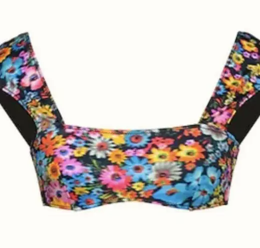 Stella McCartney floral Bikini top multicolored M