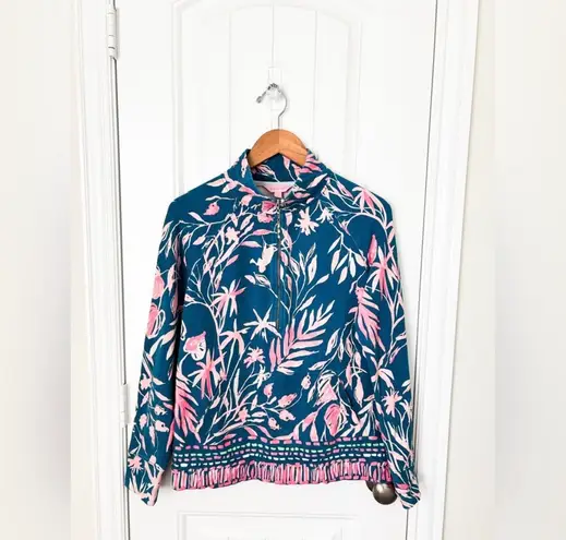 Lilly Pulitzer  Skipper Popover in Tidal Wave Size Small