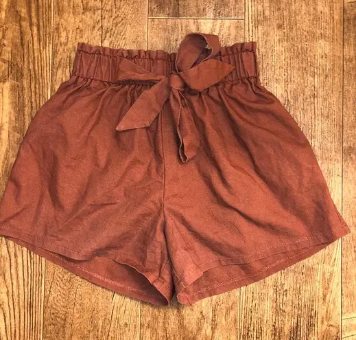 SheIn Tie Shorts