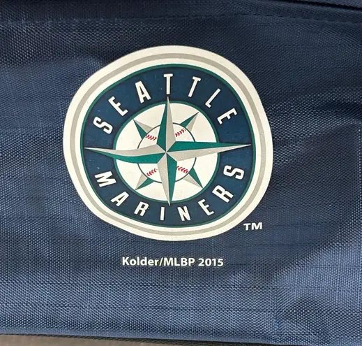 MLB Baseball Seattle Mariners Travel School Game Cooler Lunch Box Bag 10”x8”x6” Blue