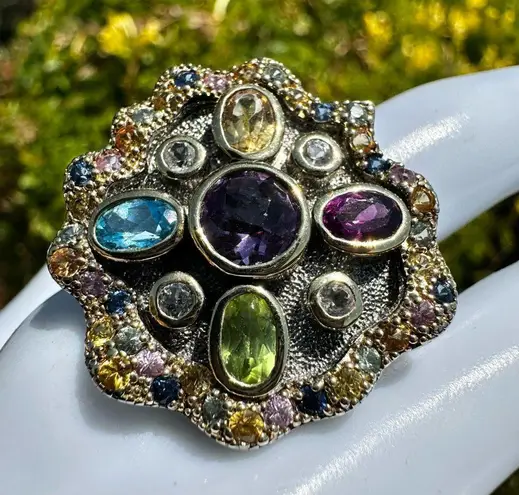 Michelle Albala Sterling Silver & 18k Gold Vermeil Multi