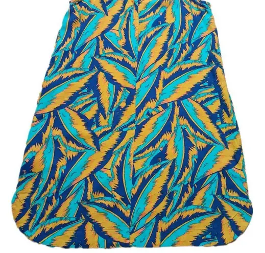 prAna Epicanopy Dress in Tropic Panama Palms Halter Size SMALL NEW