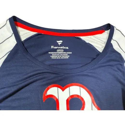 Fanatics Boston Red Sox Women's Baseball T-Shirt Long Sleeve Raglan S