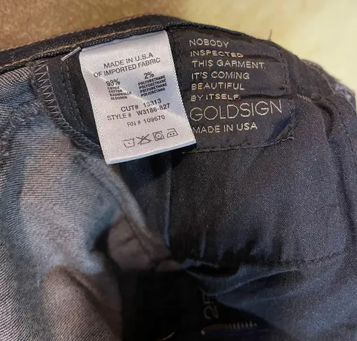 GOLDSIGN super soft jeans flare leg Cut#13313 NWOT