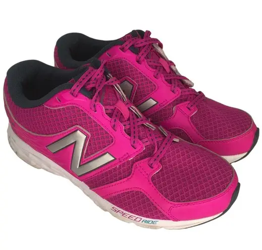 New Balance  490 V3 Speed Ride Running Sneaker Womens Pink 8