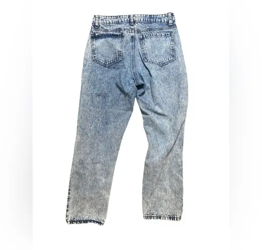 Nasty Gal Acid Wash Jeans