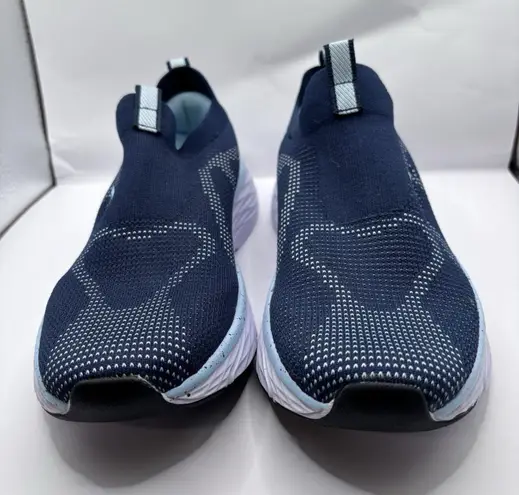 Avia ARCH SUPPORT ELASTIC GORING BLUE PULL ON LIGHT SNEAKERS SHOES Size 7.5W