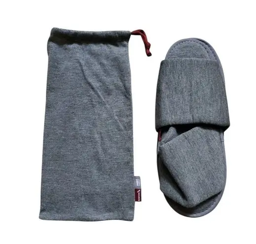 American Airlines Flagship Business First Class Nest Bedding Gray Slippers New Size undefined