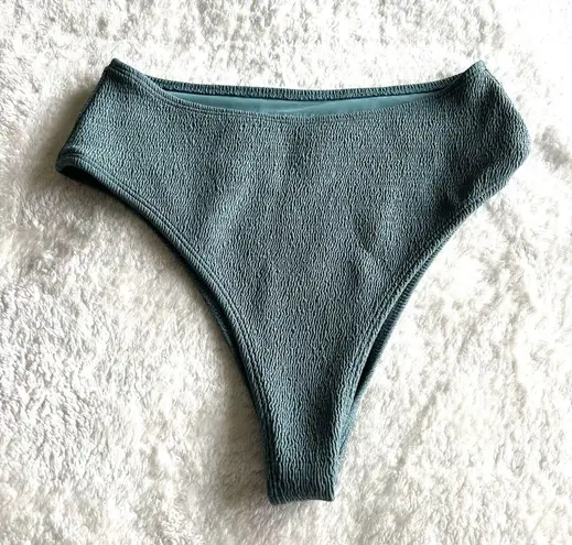 Wanderlust Textured Bikini Set Olive Size Small Green