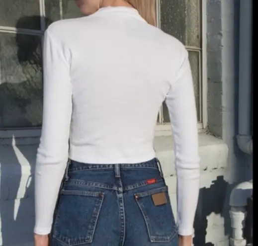 Brandy Melville White Turtleneck