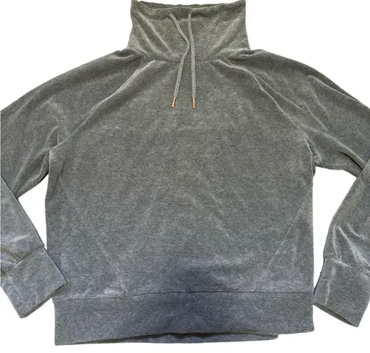 Sweaty Betty  Mock Neck Drawstring Sweater