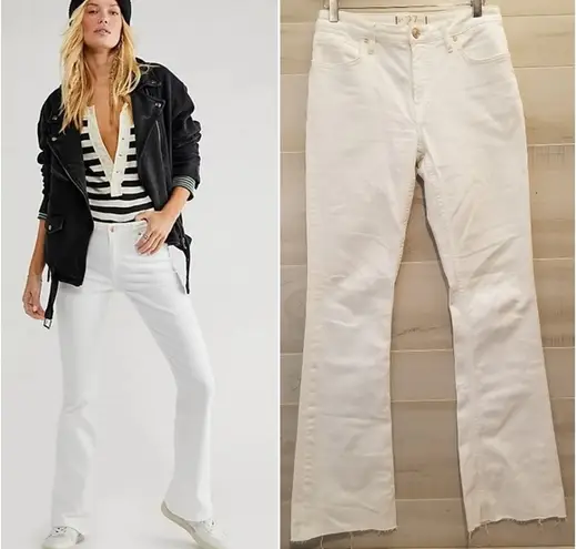 Free People {27} Free Peope We The Free Carmen Flare Jeans in Optic White