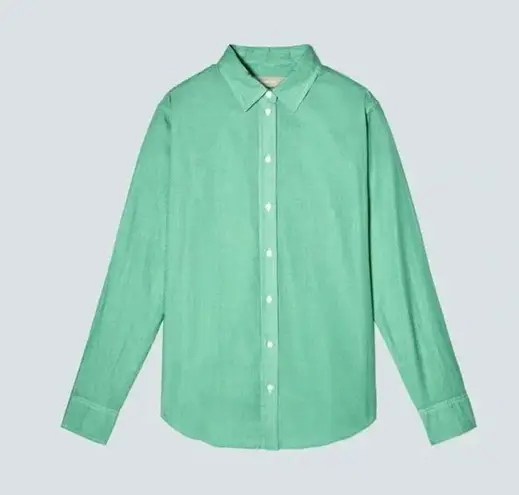 Everlane  The Silky 100% Cotton Relaxed Shirt in Mint 6 NEW