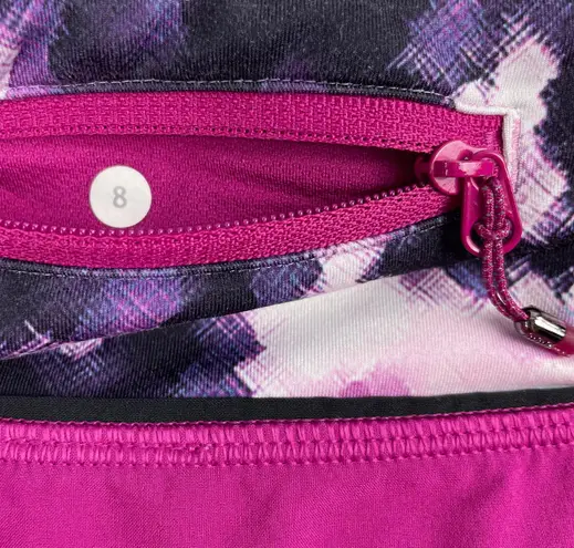 Lululemon Speed Short Raspberry Blooming Pixie Running Athletic Active Shorts 8 - Image 9