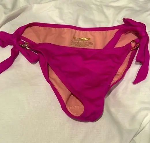 Victoria's Secret Victoria Secrets bikini bottom with gold hardware Size Large