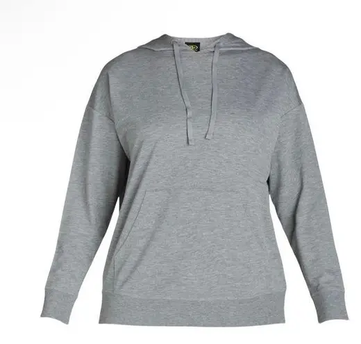 Athletic Works  Womens Hoodie Size Medium 8-10 Gray Lightweight Terry Lining New