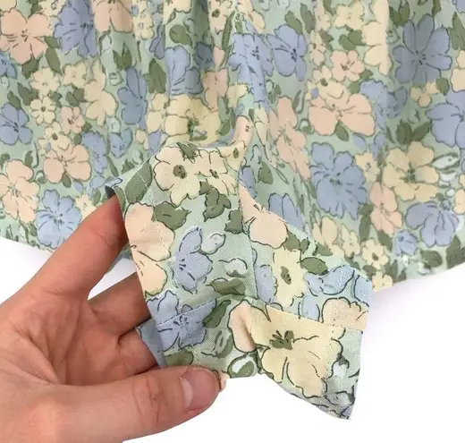 Motel NWT Maisey Short Washed Out Pastel Floral M