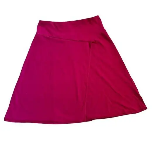 Patagonia  Vitaliti Faux Wrap Maroon Skirt Size Small