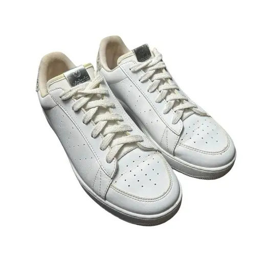Victoria Shoes Womens EUR 38 US 7 White Low Top Lace Up Athletic Sneakers #S30