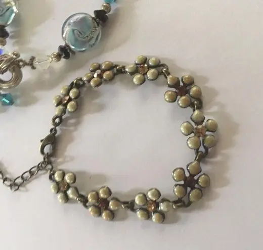 Lot Of Two Women's Costume Bracelets Nice