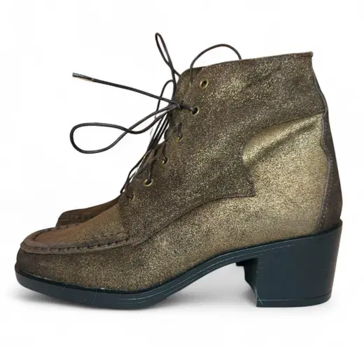 Scruples Lace Up Ankle Boot Moc