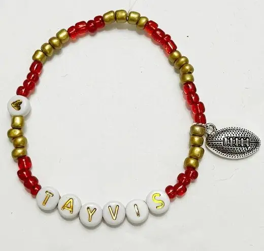 Tour Friendship Bracelet Tayvis (Travis + Taylor) Gold