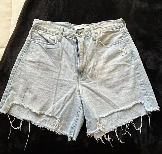 Just Black Denim High Rise Shorts