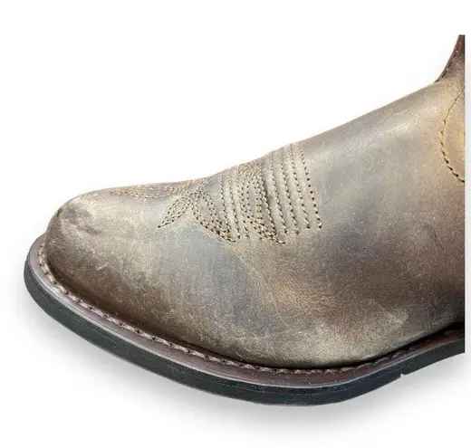 Laredo Bridget Round Toe Cowboy Womens Brown Dress Boots 51084 7.5M