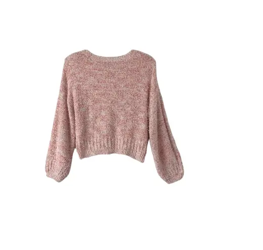 Freshman Pullover Fuzzy Knit Sweater