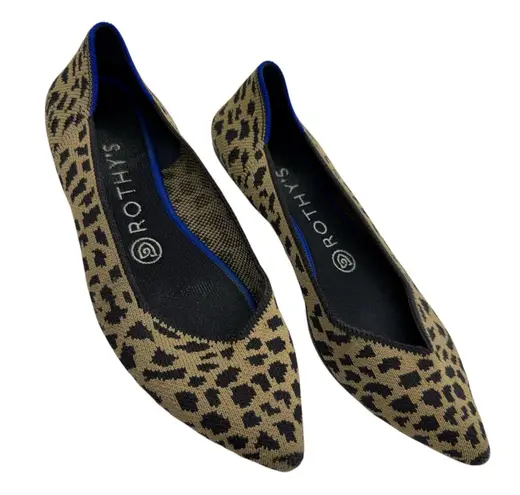 Rothy's Rothy’s The Point Flats Cheetah Size 7