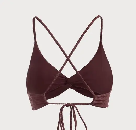 Berlook Coffee Twist Backless Bikini SET 22 Brown Size XS