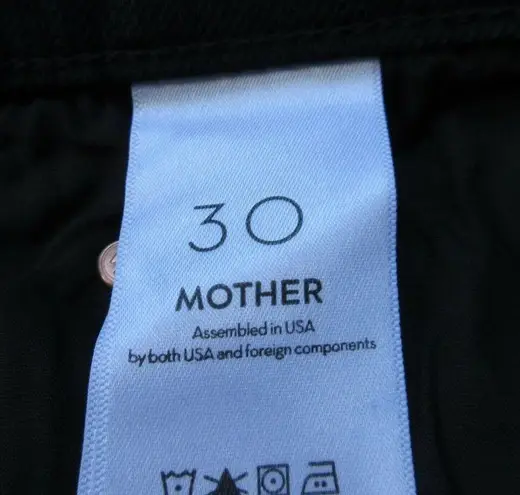 NWT Mother Superior Scrapper Cuff Ankle Fray in Who's Sorry Now Crop Jeans 30