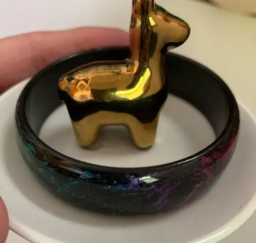 Retro 80’s Style Bangle Bracelet