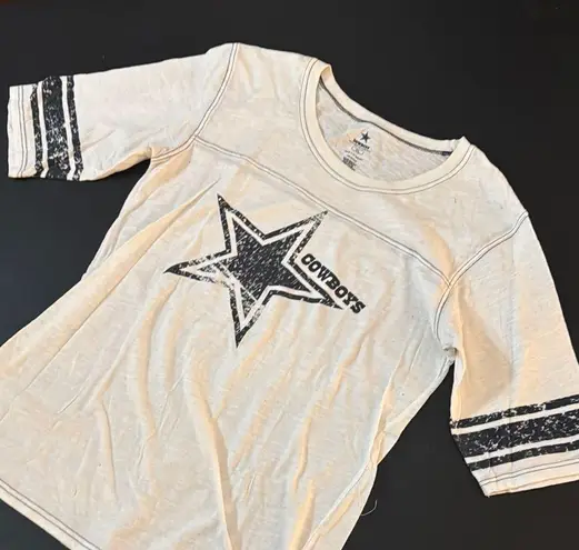 Ladies Vintage Dallas Cowboys Star Graphic Tee
