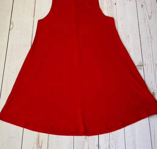 Popular 21 NWT - - Women’s Red A-Line Dress - Size L.