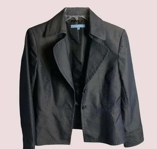 Antonio Melani Black Lined Stretch Blazer Wm 8