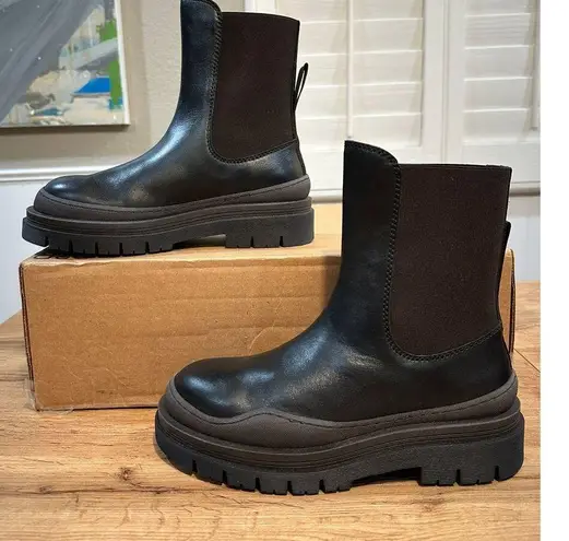See By Chloe See By Chloé Alli Leather Chelsea Boot Black Size 36 EU 5.5 US NWOB Classic Boot