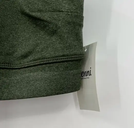 Jenni Women's Square-Neck Bralette in Palmetto Green Size XL NEW