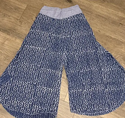 Nomad Blue Patterned Women's Wide